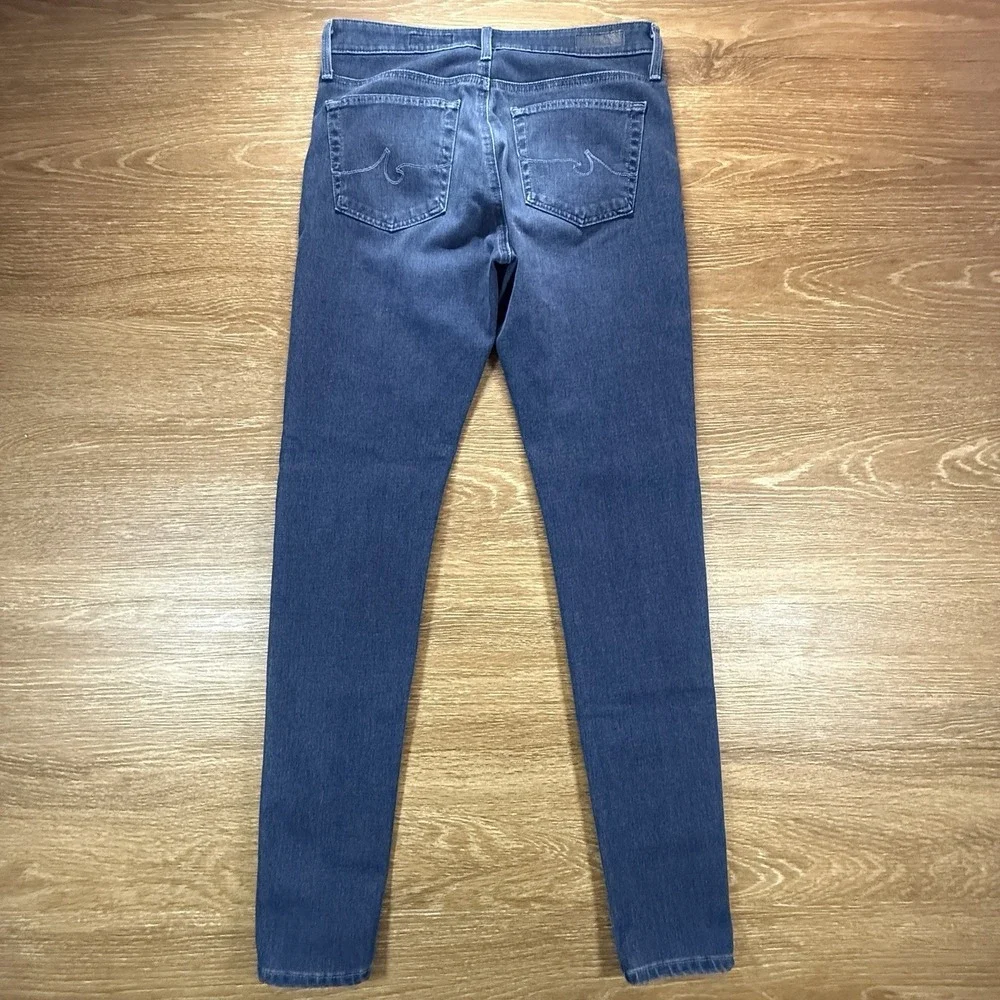 AG Adriano Goldschmied Farrah Skinny Women's Jeans 28R Blue High Rise Designer